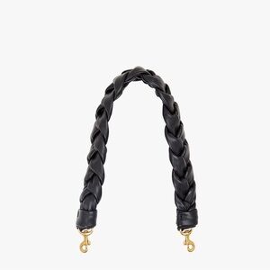 CLARE V braided shoulder strap